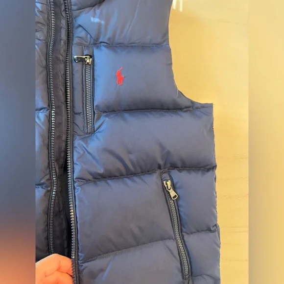 Polo by Ralph Lauren Dark Blue Kids Vest - Picture 3 of 6